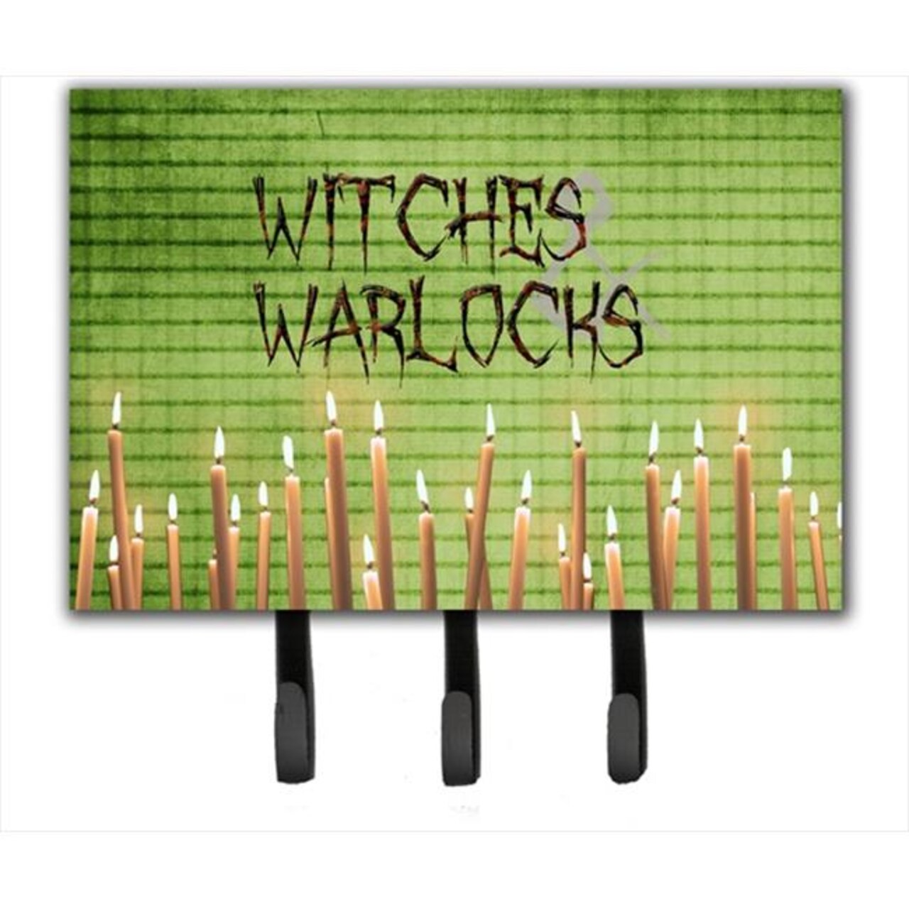 Carolines Treasures SB3011TH68 6 x 9 In. Witches and Warlocks Halloween Leash or Key Holder